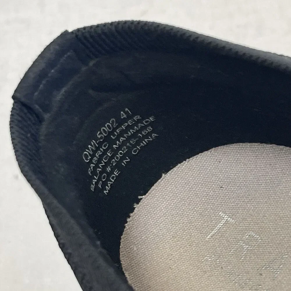 Traq By Alegria‎ Qwik Black Out Walking Shoes Black 41 / 10 Slip On Lightweight